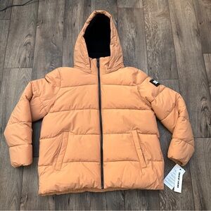 DKNY Puffer Jacket Women’s Size XL Orange